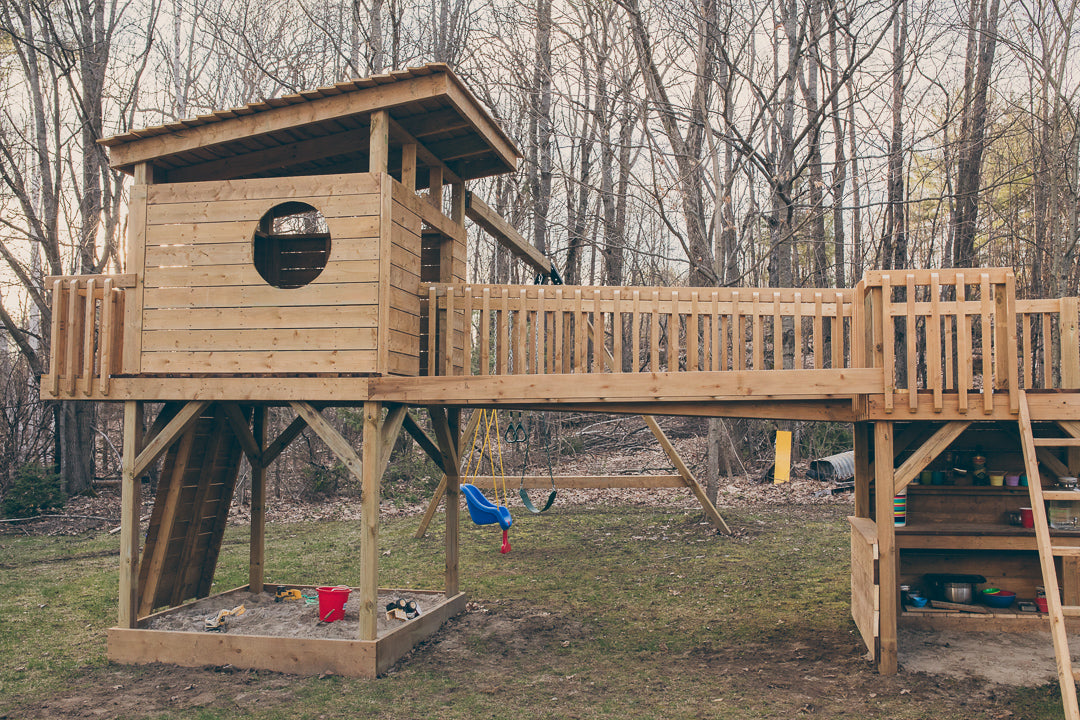 DIY Swingset Playset PDF Building Plans