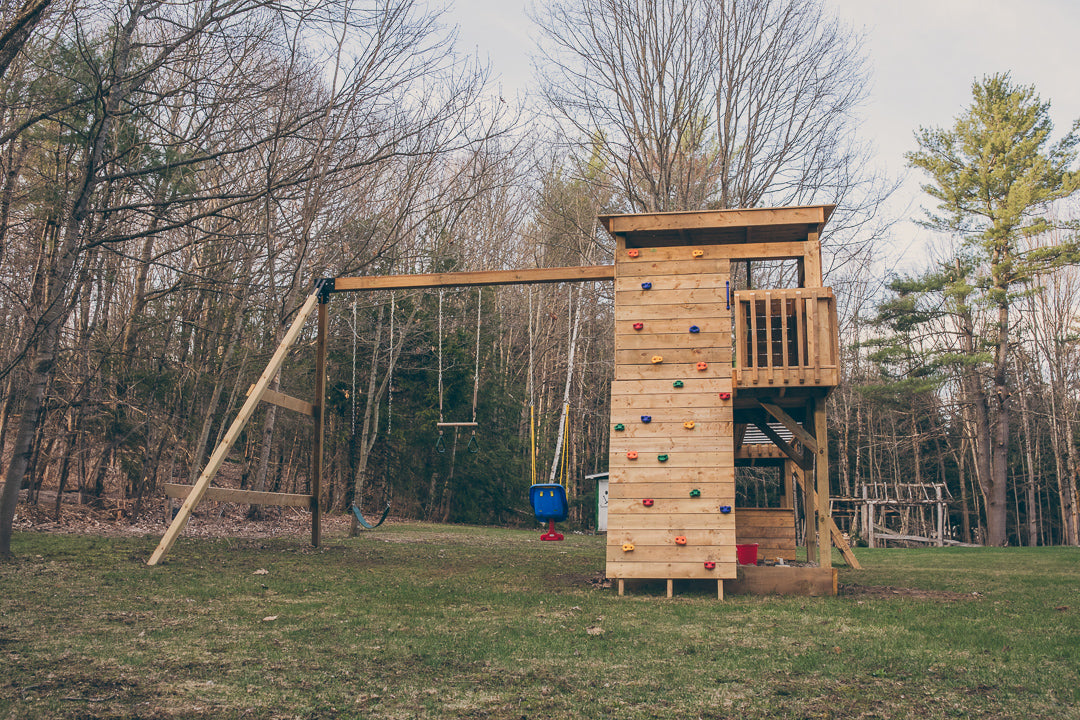 DIY Swingset Playset PDF Building Plans