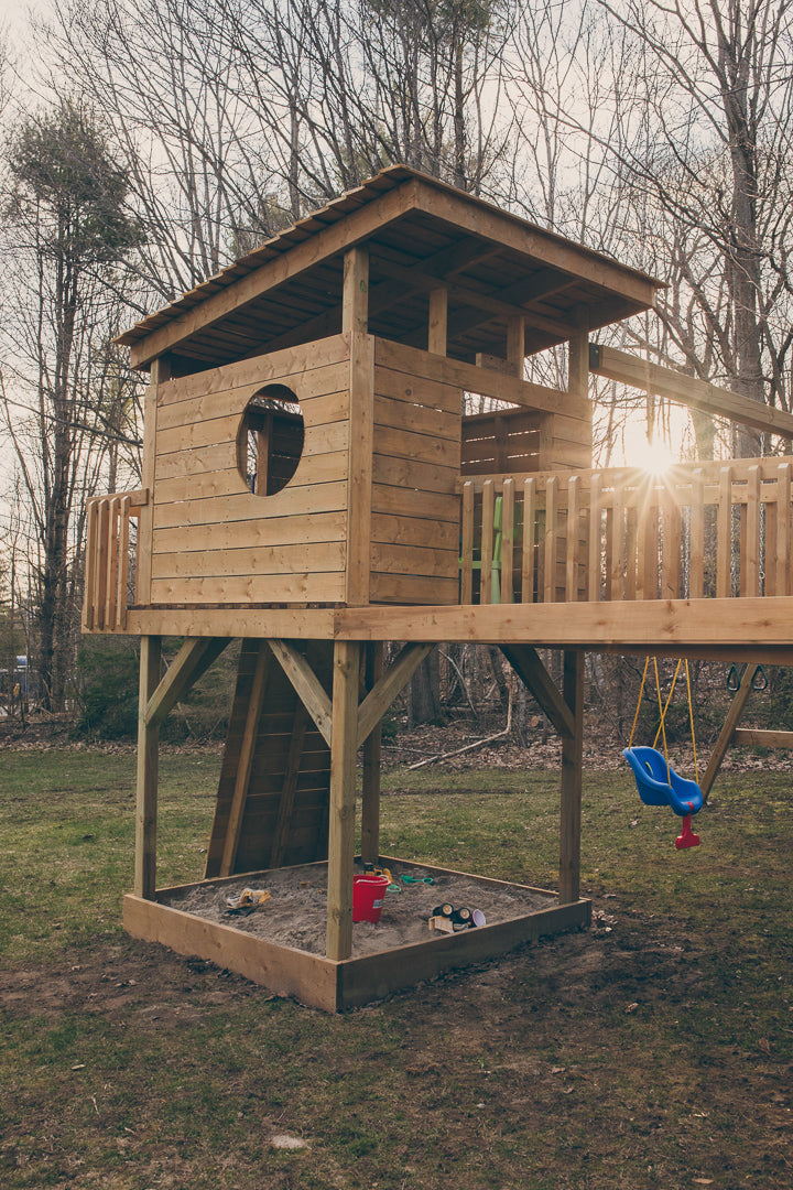 DIY Swingset Playset PDF Building Plans