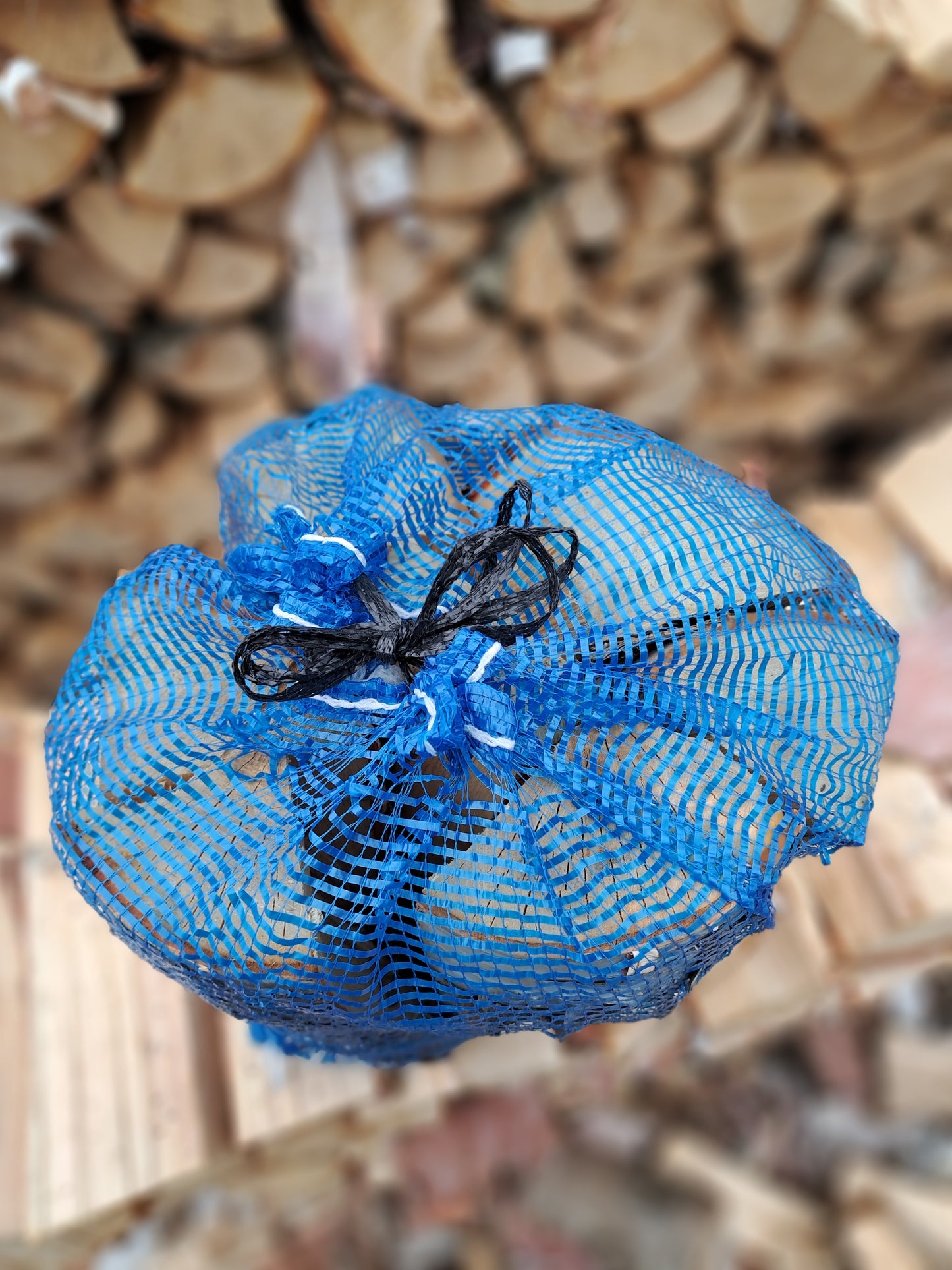 Premium 20x24 Mesh Firewood Bags (50 bags)