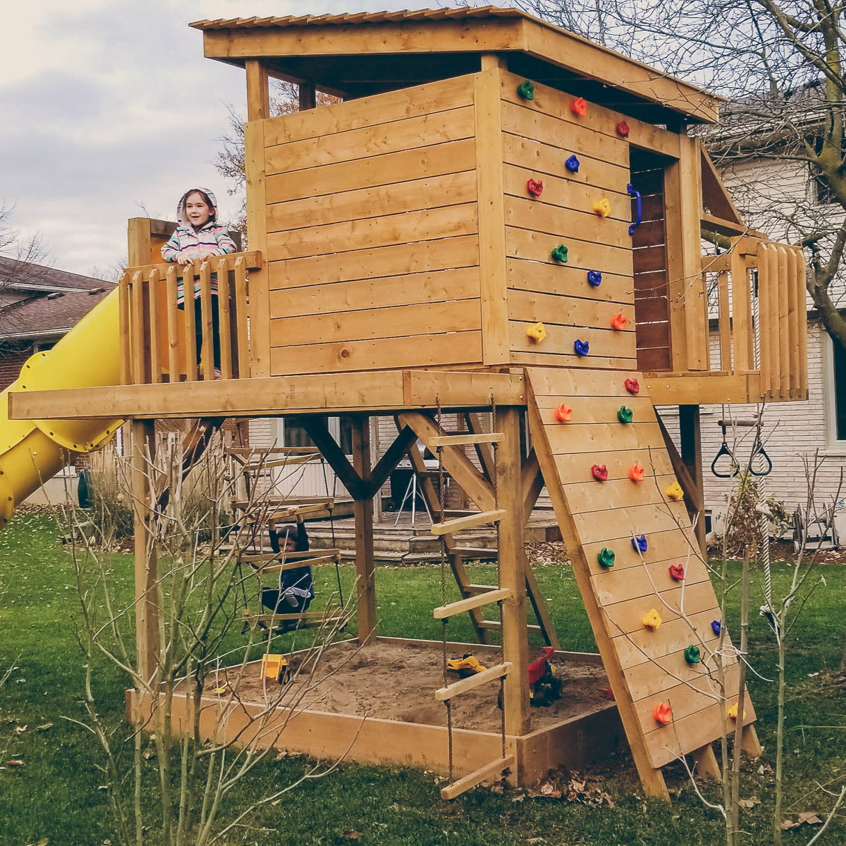 download plans for sandbox playhouse